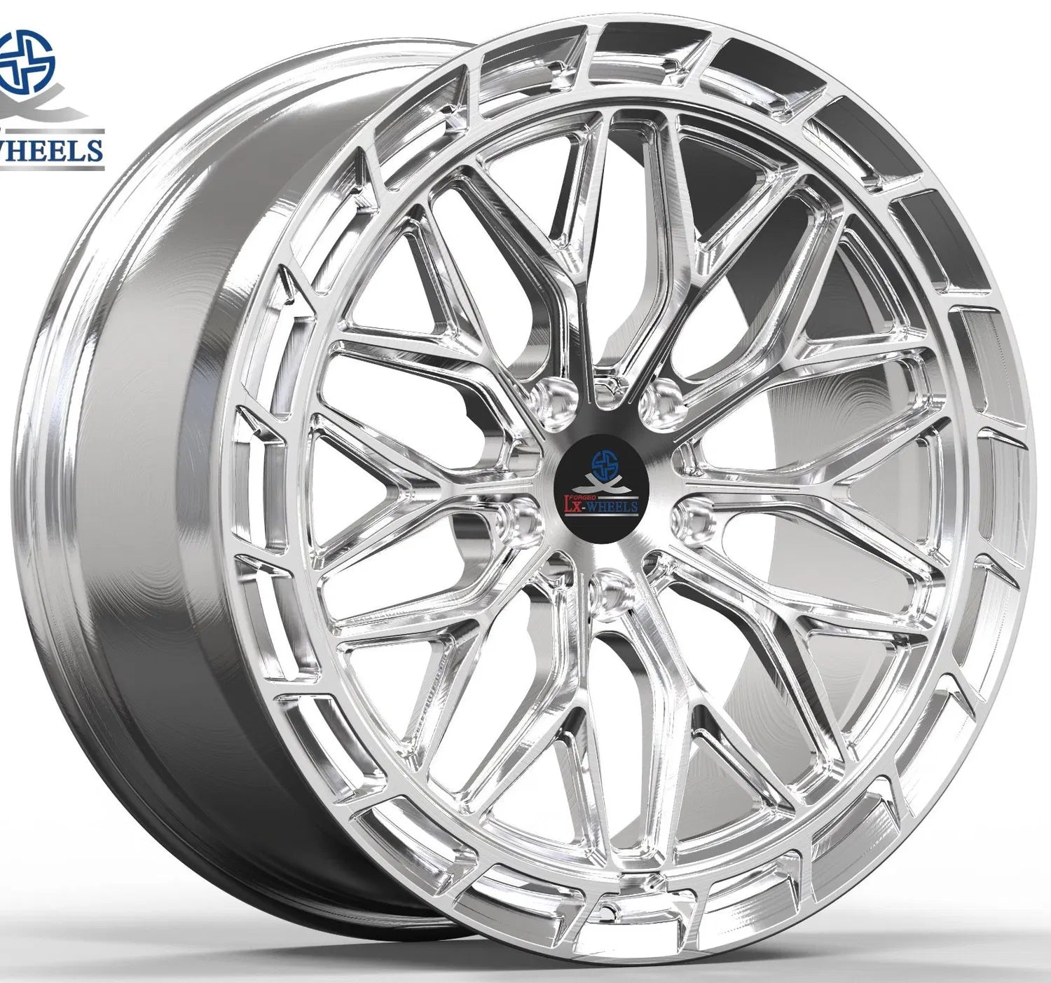 Kované disky LX Forged Brush Silver 21” 5x130 Porsche Cayenne