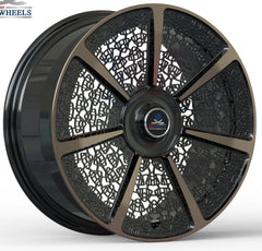 Kované disky Gloss Black Bronze 19” 5x112 pre Mercedes-Benz S-class