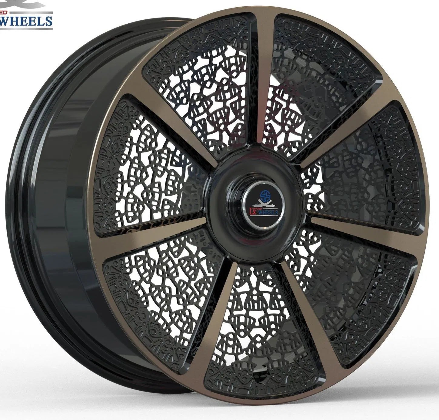 Kované disky Gloss Black Bronze 19” 5x112 pre Mercedes-Benz S-class