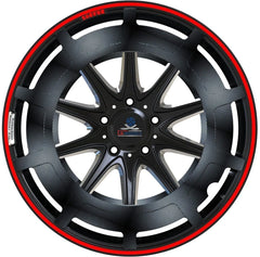 Kované disky Gloss Black Red Lip Carbon Fiber 21” 5x112 pre Mercedes-Benz G