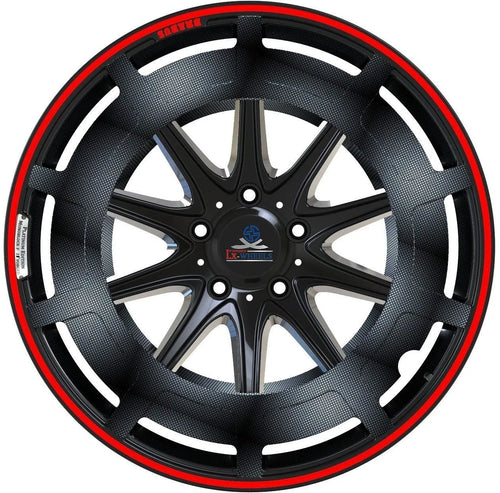 Kované disky Gloss Black Red Lip Carbon Fiber 21” 5x112 pre Mercedes-Benz G