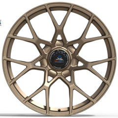 Kované disky LX Forged Matte Bronze Central Lock 21” 5x130 pre Porsche 911