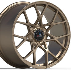 Kované disky LX Forged Matte Bronze Central Lock 21” 5x130 pre Porsche 911