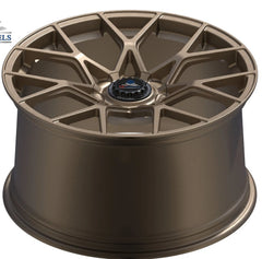 Kované disky LX Forged Matte Bronze Central Lock 21” 5x130 pre Porsche 911