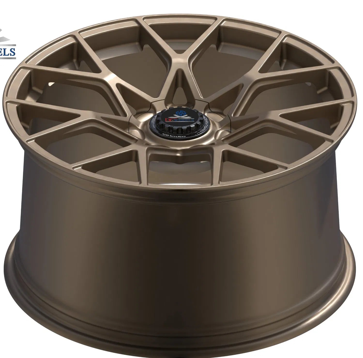 Kované disky LX Forged Matte Bronze Central Lock 21” 5x130 pre Porsche 911