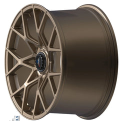 Kované disky LX Forged Matte Bronze Central Lock 21” 5x130 pre Porsche 911