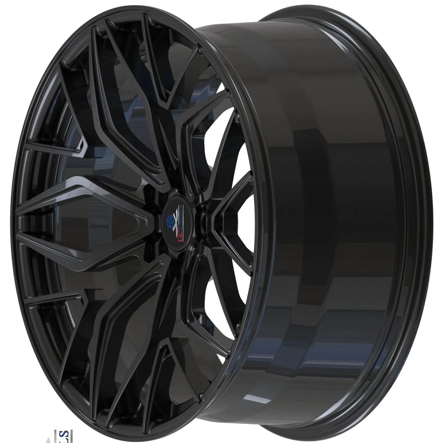 Kované disky Gloss Gunmetal Machine 22” 5x112 pre BMW X6