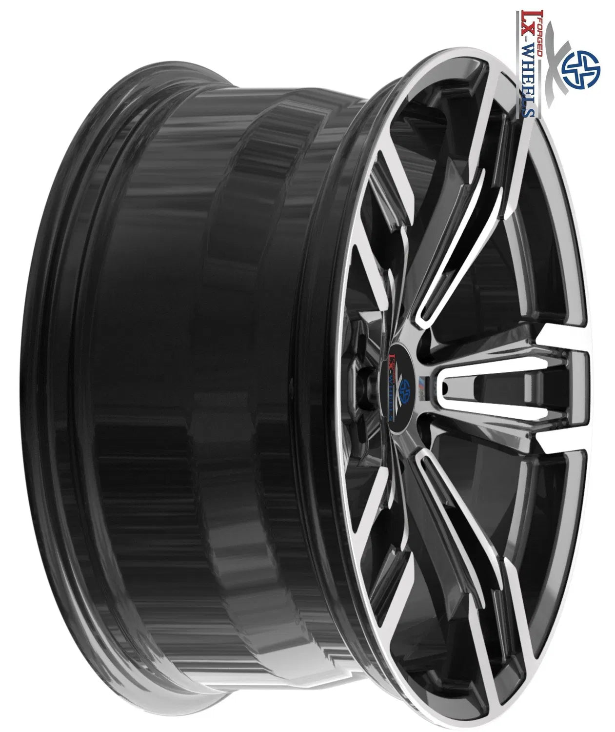 Kované disky Gloss Gunmetal Machine 18” 5x120