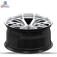 Kované disky Gloss Silver Black Barrel 19” 5x112