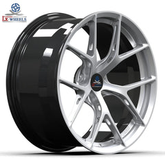Kované disky Gloss Silver Black Barrel 19” 5x112