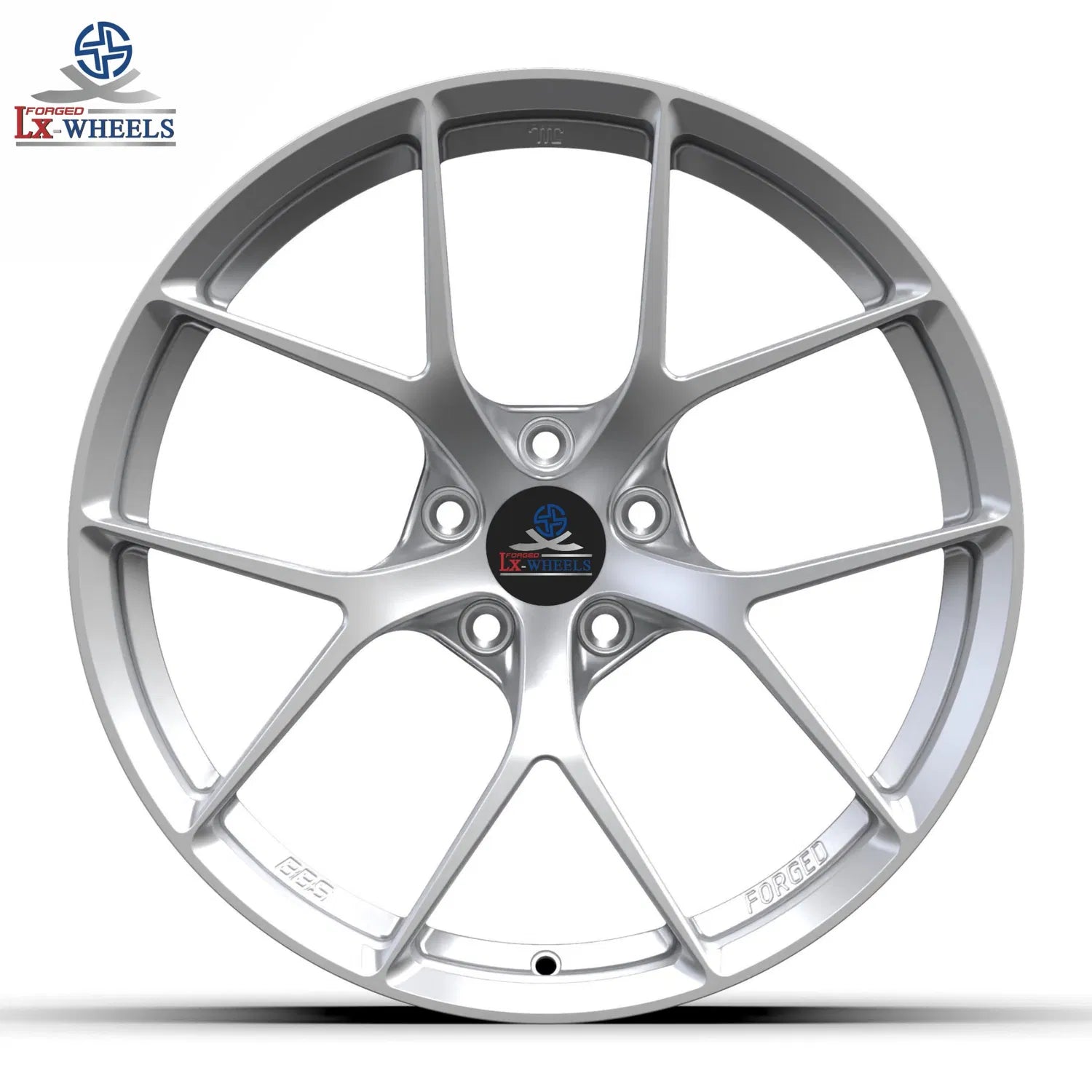 Kované disky Gloss Silver Black Barrel 19” 5x112