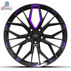 Kované disky LX Forged Gloss Black Purple 19” 5x112