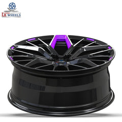 Kované disky LX Forged Gloss Black Purple 19” 5x112