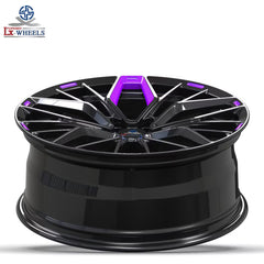 Kované disky LX Forged Gloss Black Purple 19” 5x112