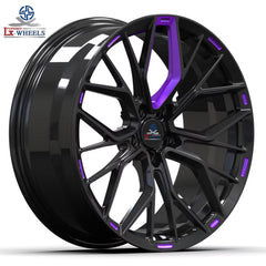 Kované disky LX Forged Gloss Black Purple 19” 5x112