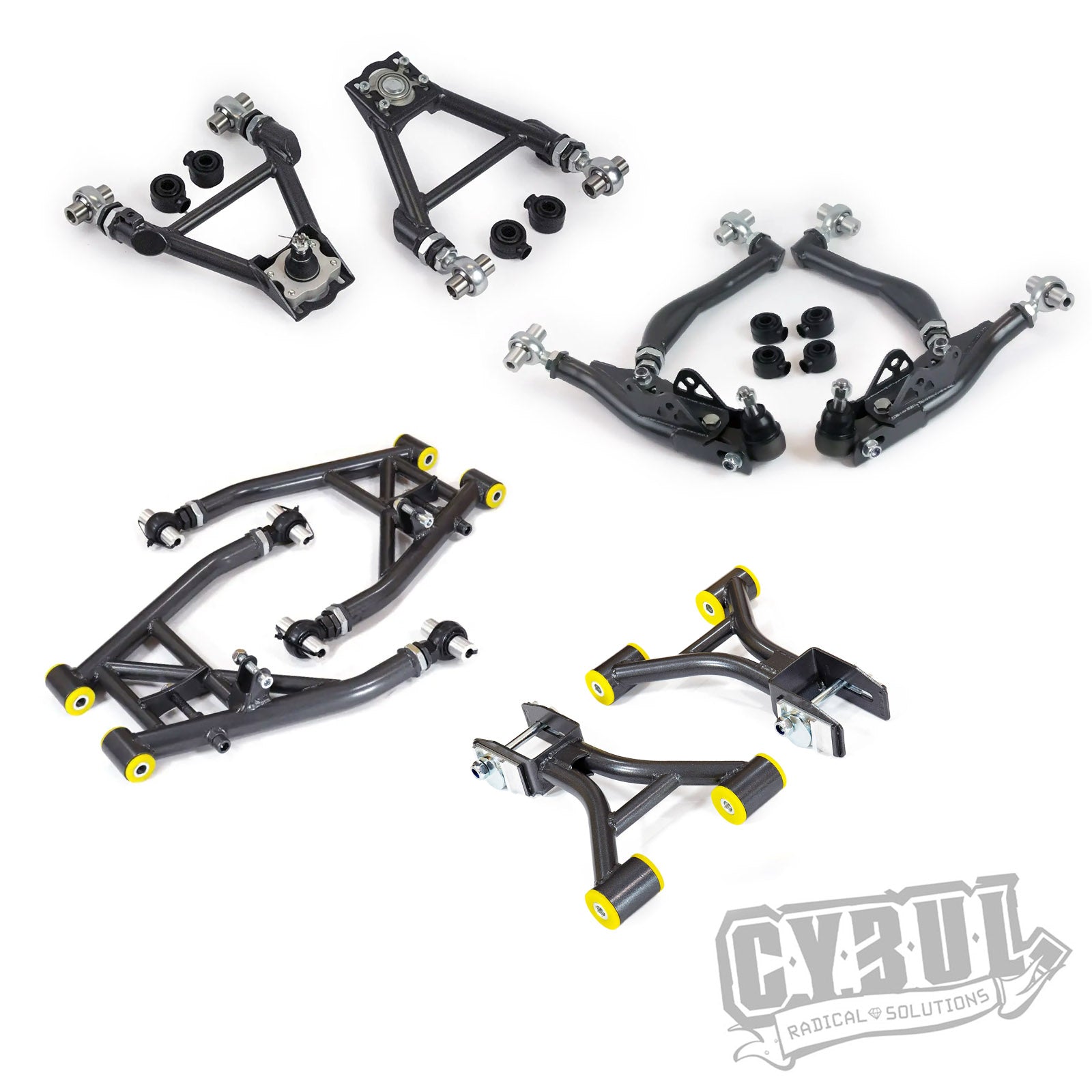 Complete set of adjustable control arms Mazda MX-5 NA / NB