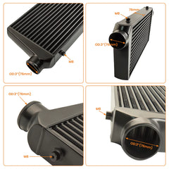 REM Performance Entry Series – 600x300x76 Front Mount Intercooler Kit 3" Universal