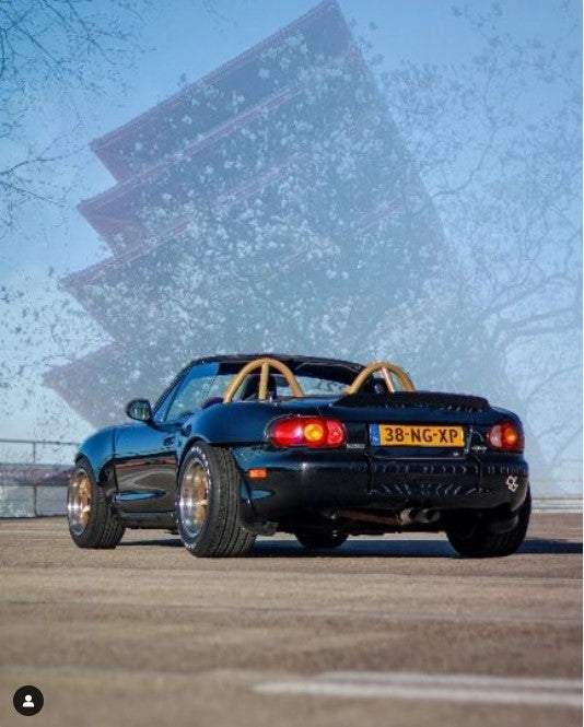Double hoop roll bar Mazda MX-5 NA / NB