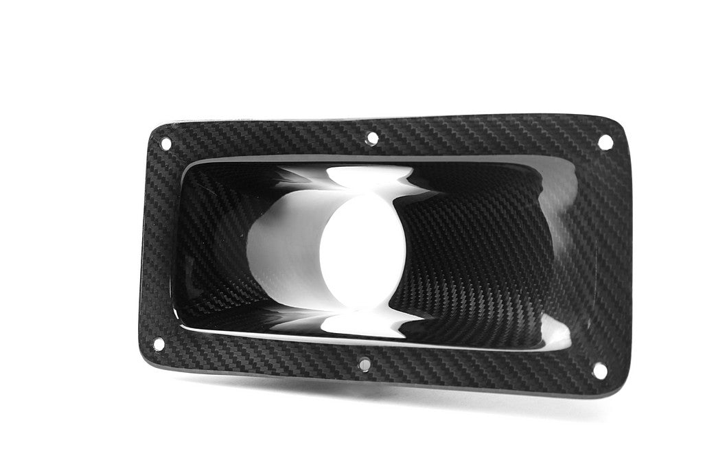Karbonový nasávací otvor APR 9.25" x 4.75" s prírubou – air inlet (universal)