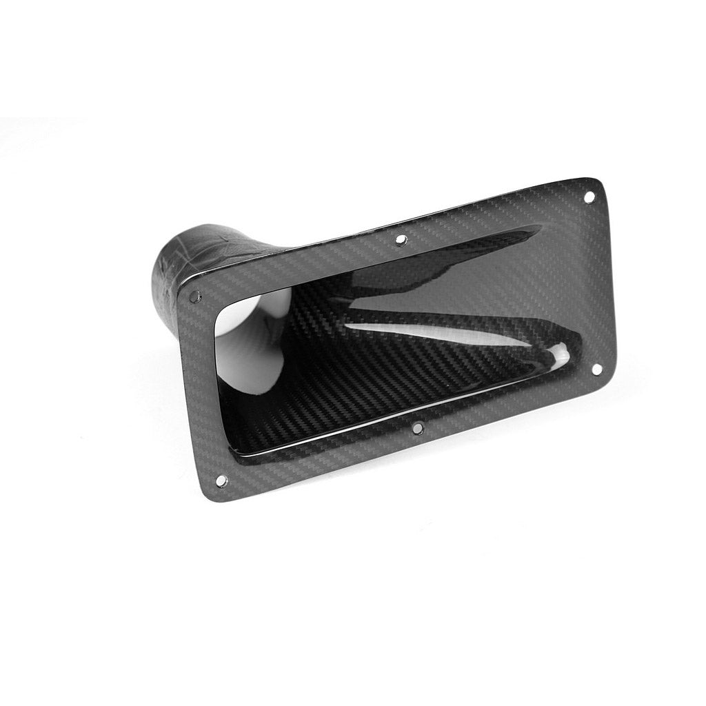 Karbonový nasávací otvor APR 9.25" x 4.75" s prírubou – air inlet (universal)