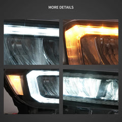 Ford Ranger (2015–2021) LED Headlights – Reflection Bowl