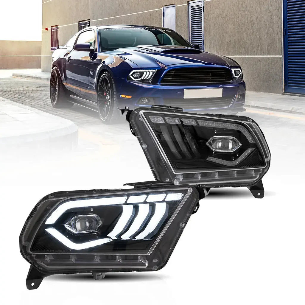Ford Mustang LED Projector Headlights (2010–2014)