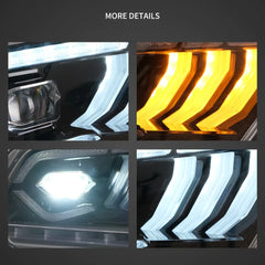 Ford Mustang LED Projector Headlights (2010–2014)