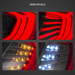 Tuning zadné LED svetlá Honda Civic Sedan 10th Gen (2016–2021) sekvenčné