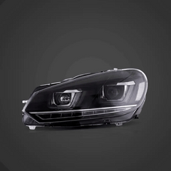 Tuning Front Projector Headlights VW Golf 6 (2008–2014) Demon Eyes