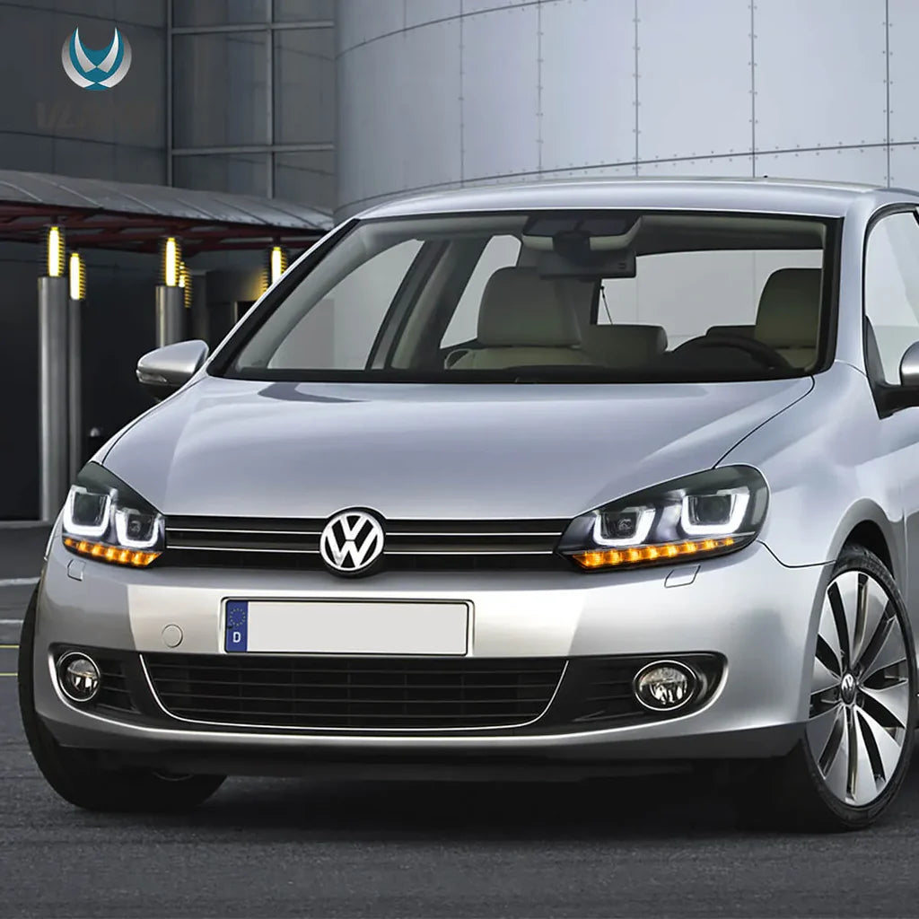Tuning predné projektorové svetlá VW Golf 6 (2008–2014) Demon Eyes