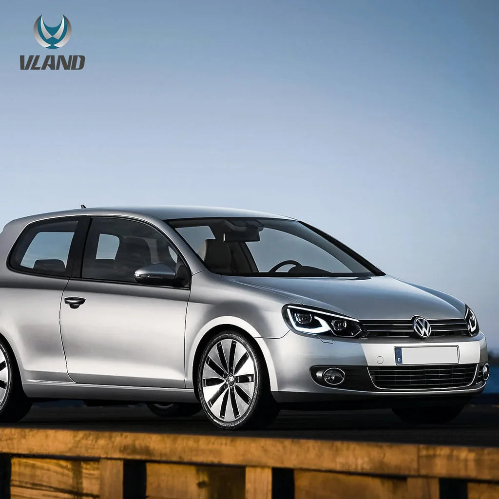 Tuning predné LED projektorové svetlá VW Golf 6 (2008–2014) Full LED