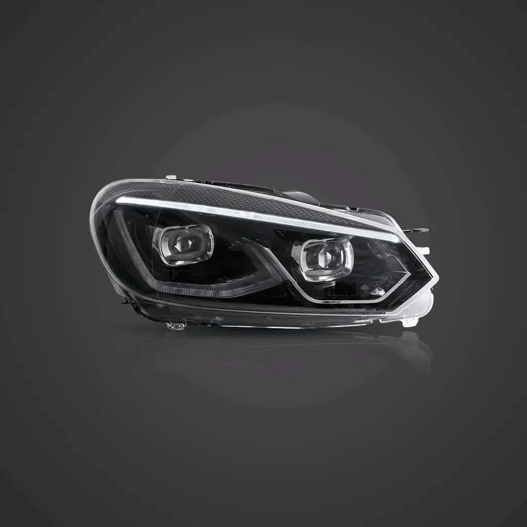 Tuning Front LED Projector Headlights VW Golf 6 (2008–2014) Full LED