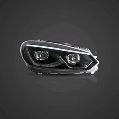 Tuning Front LED Projector Headlights VW Golf 6 (2008–2014) Full LED