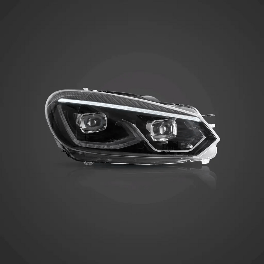 Tuning Front LED Projector Headlights VW Golf 6 (2008–2014) Full LED