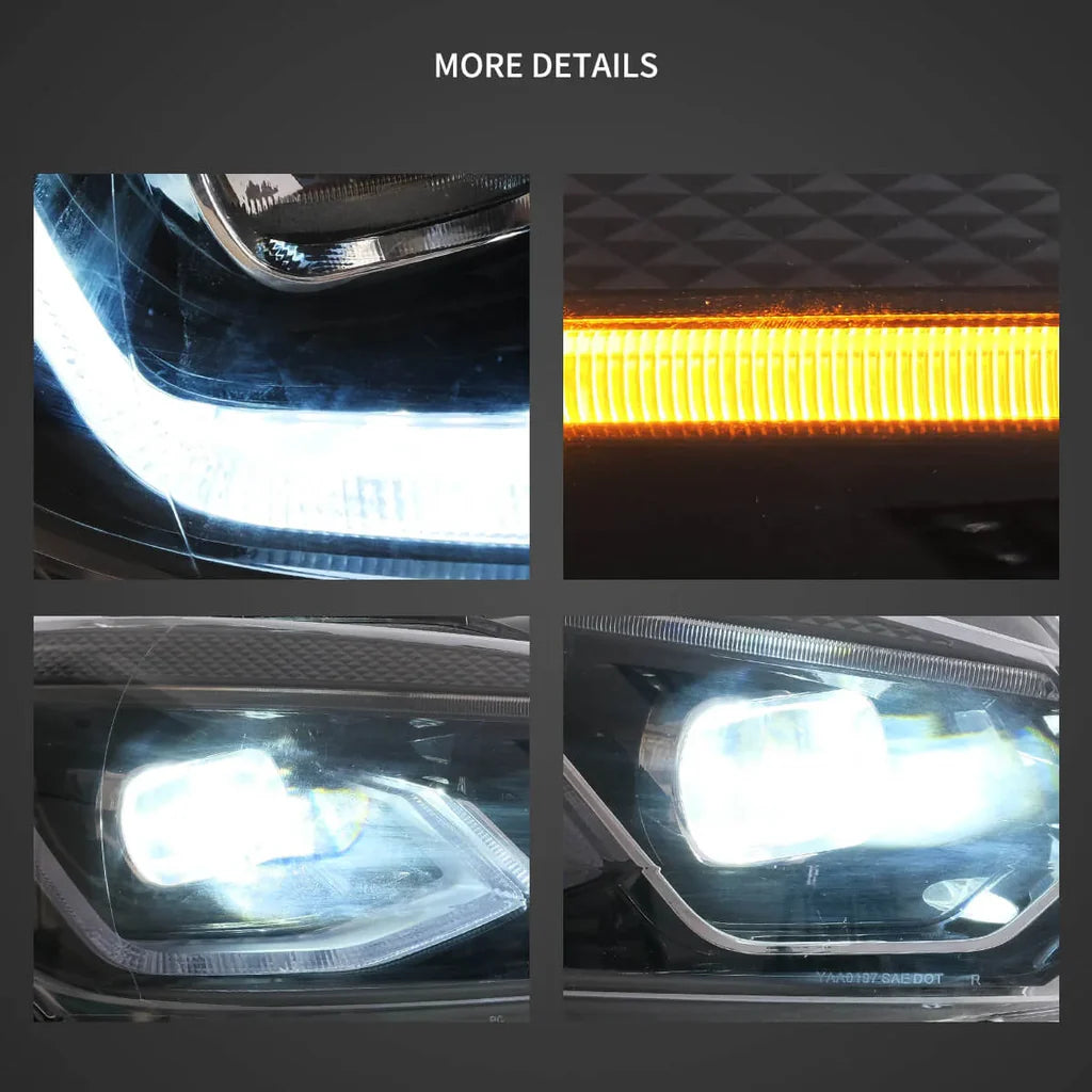 Tuning predné LED projektorové svetlá VW Golf 6 (2008–2014) Full LED