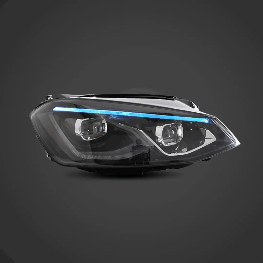 Tuning front LED lights VW Golf MK7 (2013–2017) MK8 style