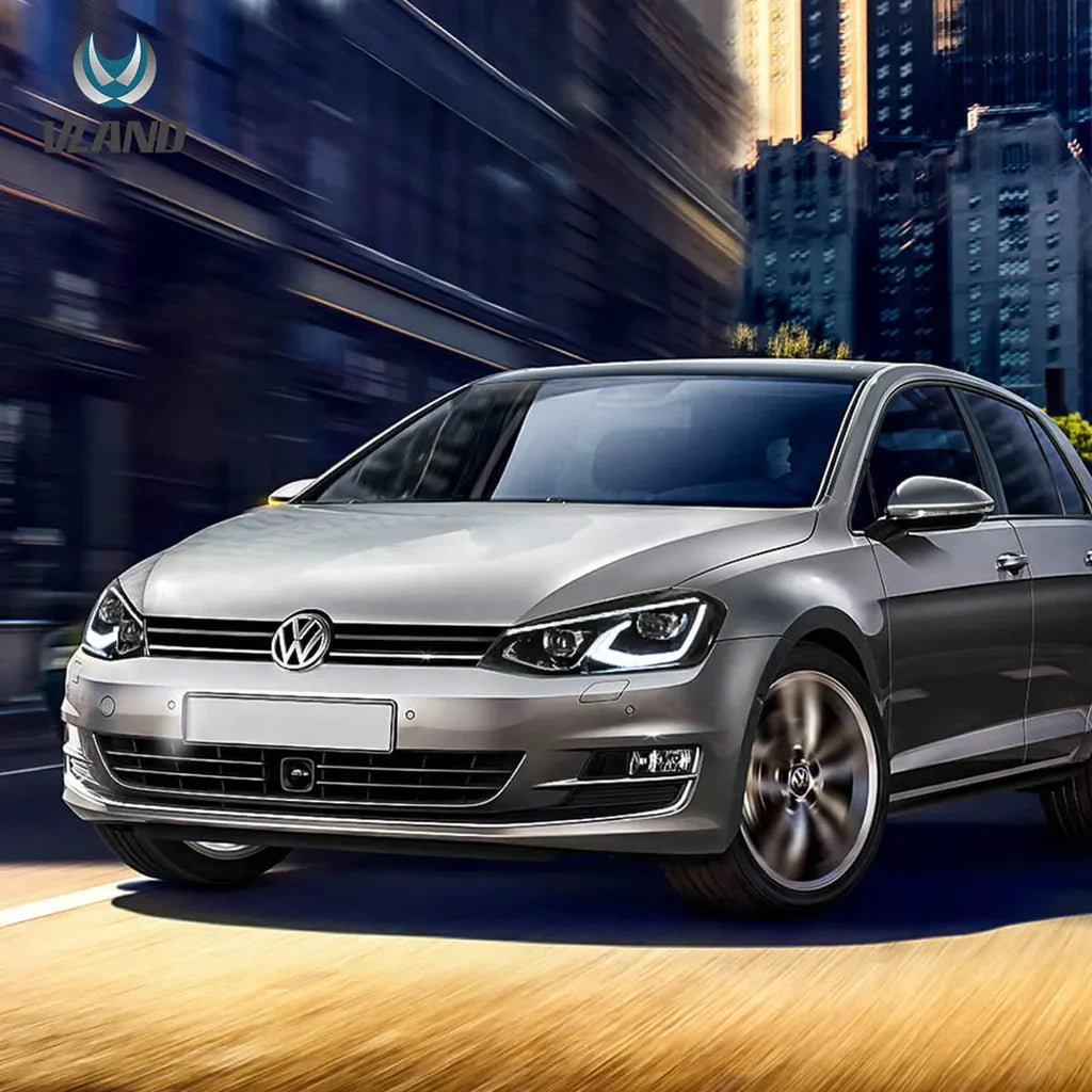 Tuning predné LED svetlá VW Golf MK7 (2013–2017) MK8 štýl