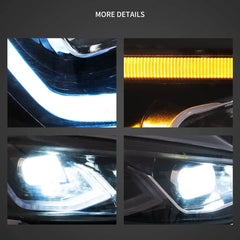 Tuning front LED lights VW Golf MK7 (2013–2017) MK8 style