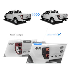 Zadné LED svetlá Ford Ranger T6/P375 (2012–2022) – sekvenčné