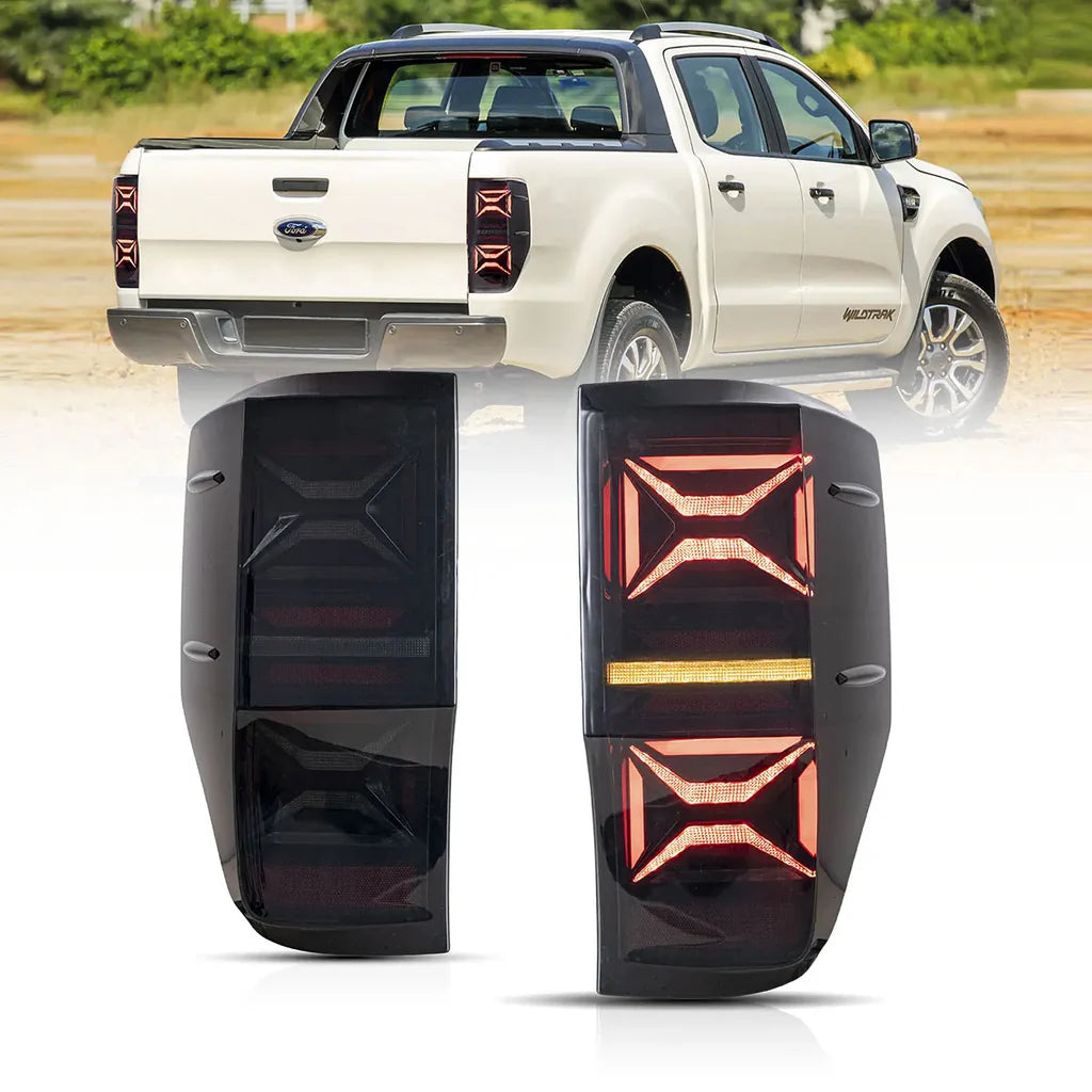 Zadné LED svetlá Ford Ranger T6/P375 (2012–2022) – sekvenčné