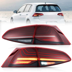 Tuning zadné LED svetlá VW Golf MK7 (2013–2016) Laser Style