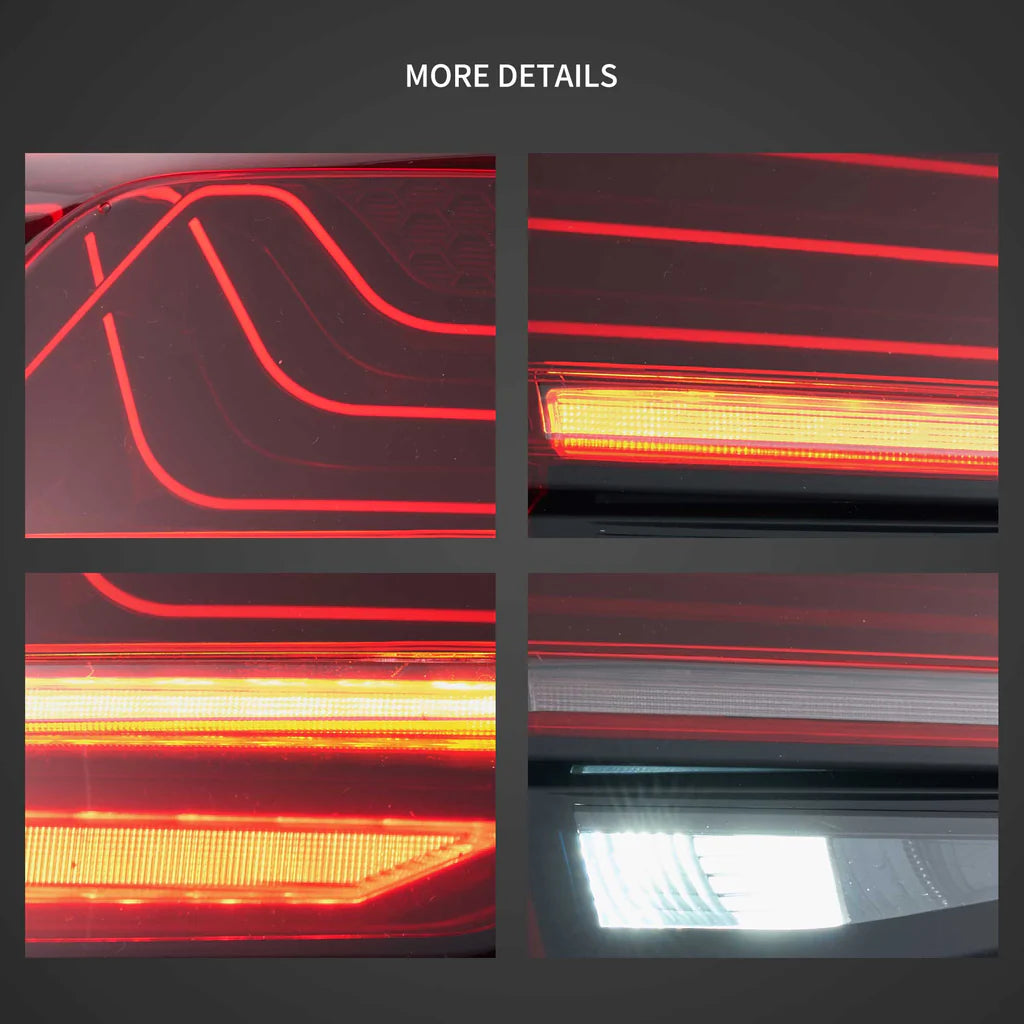 Tuning zadné LED svetlá VW Golf MK7 (2013–2016) Laser Style