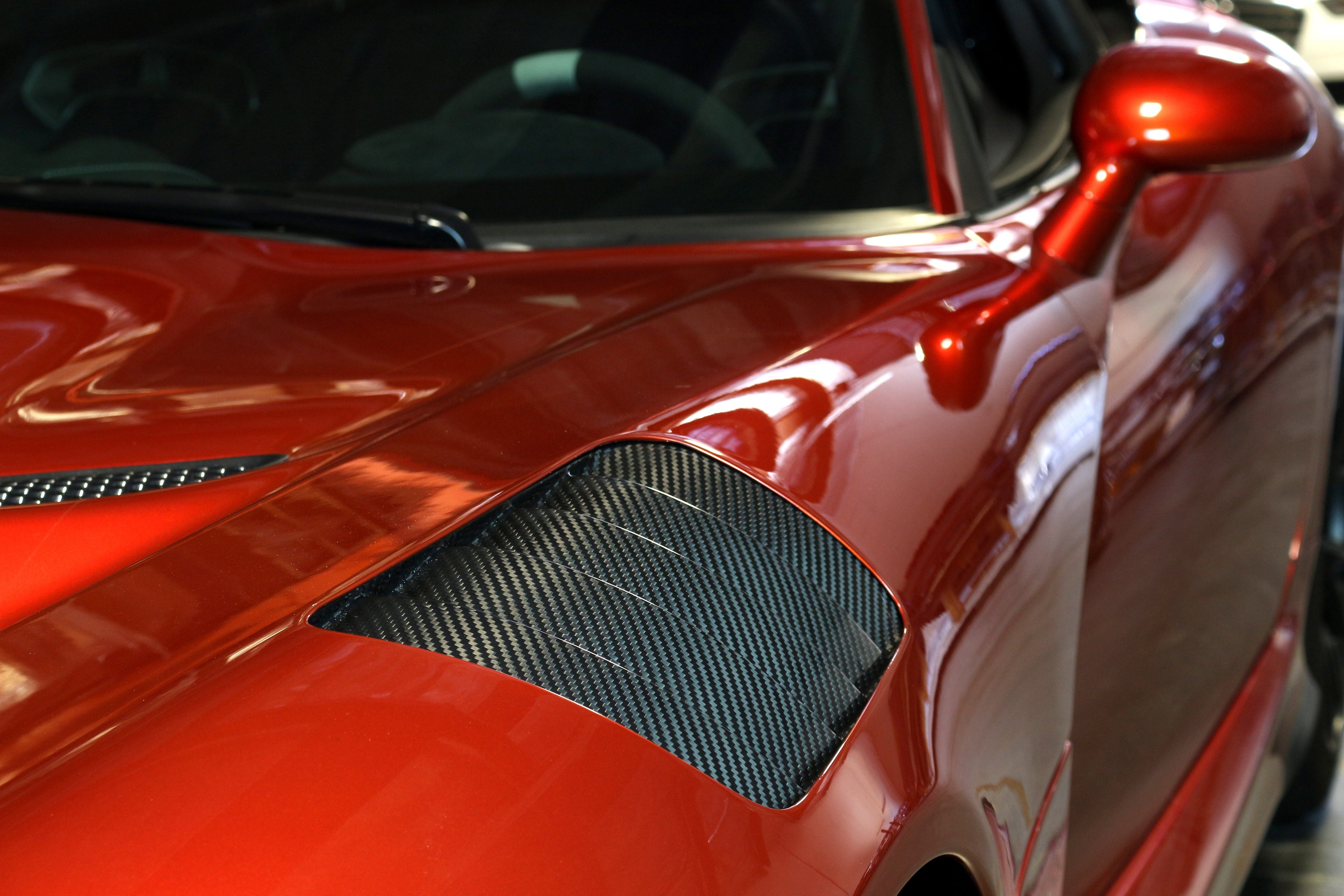 Karbonové výduchy blatníkov APR pre Dodge Viper ACR Extreme (2015–2017) – front fender vents