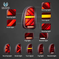 Tuning rear LED lights Mini Countryman R60 (2010–2016) Union Jack