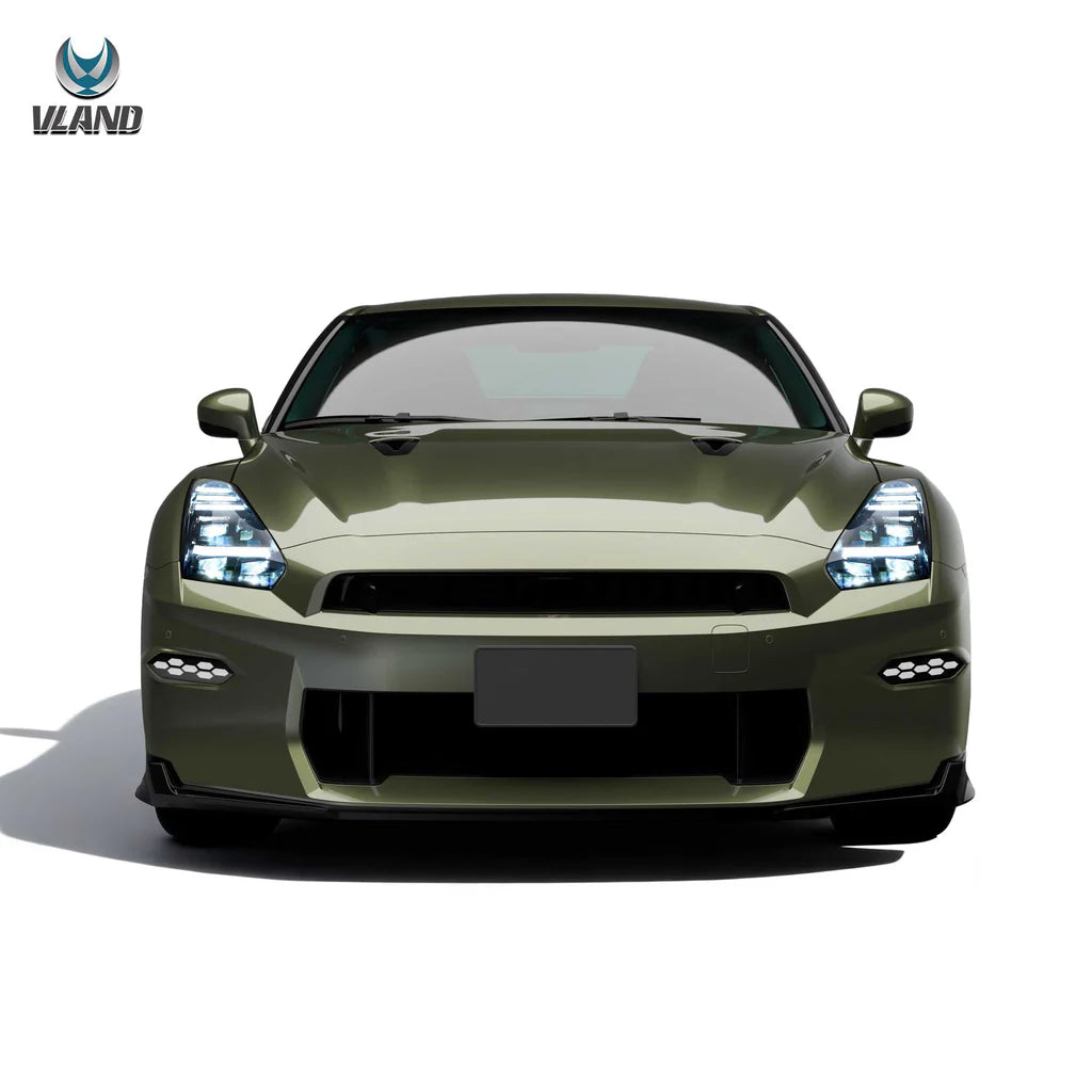 Tuning predné LED projektorové svetlá Nissan GT-R R35 (2008–2023)