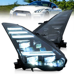 Tuning predné LED projektorové svetlá Nissan GT-R R35 (2008–2023)