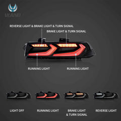Rear LED lights Chevrolet Camaro (2014–2015) – facelift