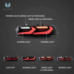 Rear LED lights Chevrolet Camaro (2014–2015) – facelift