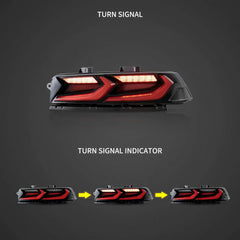 Rear LED lights Chevrolet Camaro (2014–2015) – facelift