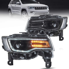Tuning Front LED Headlights Jeep Grand Cherokee WK2 (2014–2022) Full LED